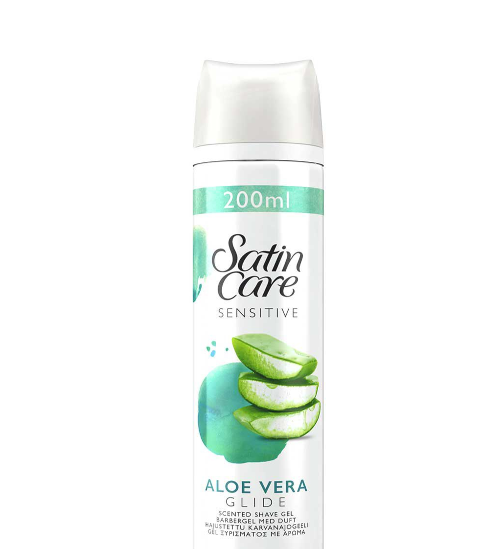 Gillette Satin Care Sensitive Aloe Vera 200ml