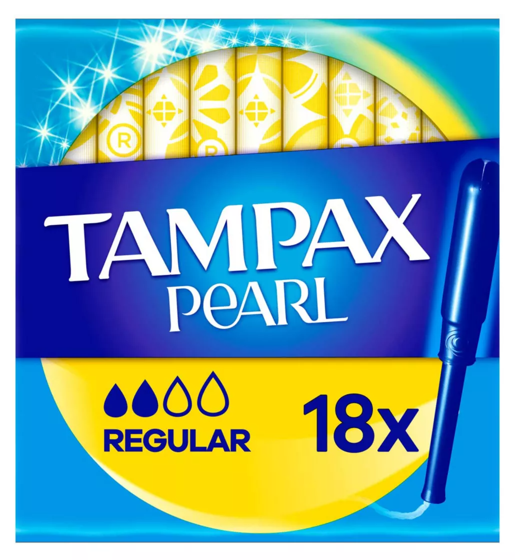 Tampax Pearl Regular Tampons Applicator 18X