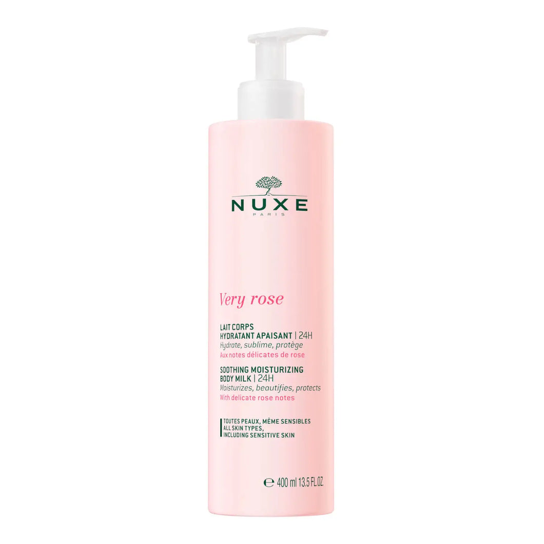 Nuxe VERY ROSE SOOTHING MOISTURIZING BODY MILK 400ML