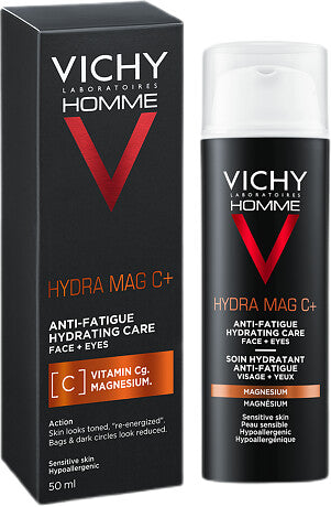 Vichy Homme Hydra Mag C+ Anti-Fatigue Hydrating Care 50ml