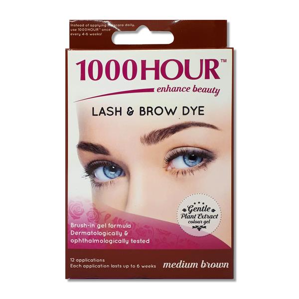 1000 Hour Lash N Brow Dye Medium Brown