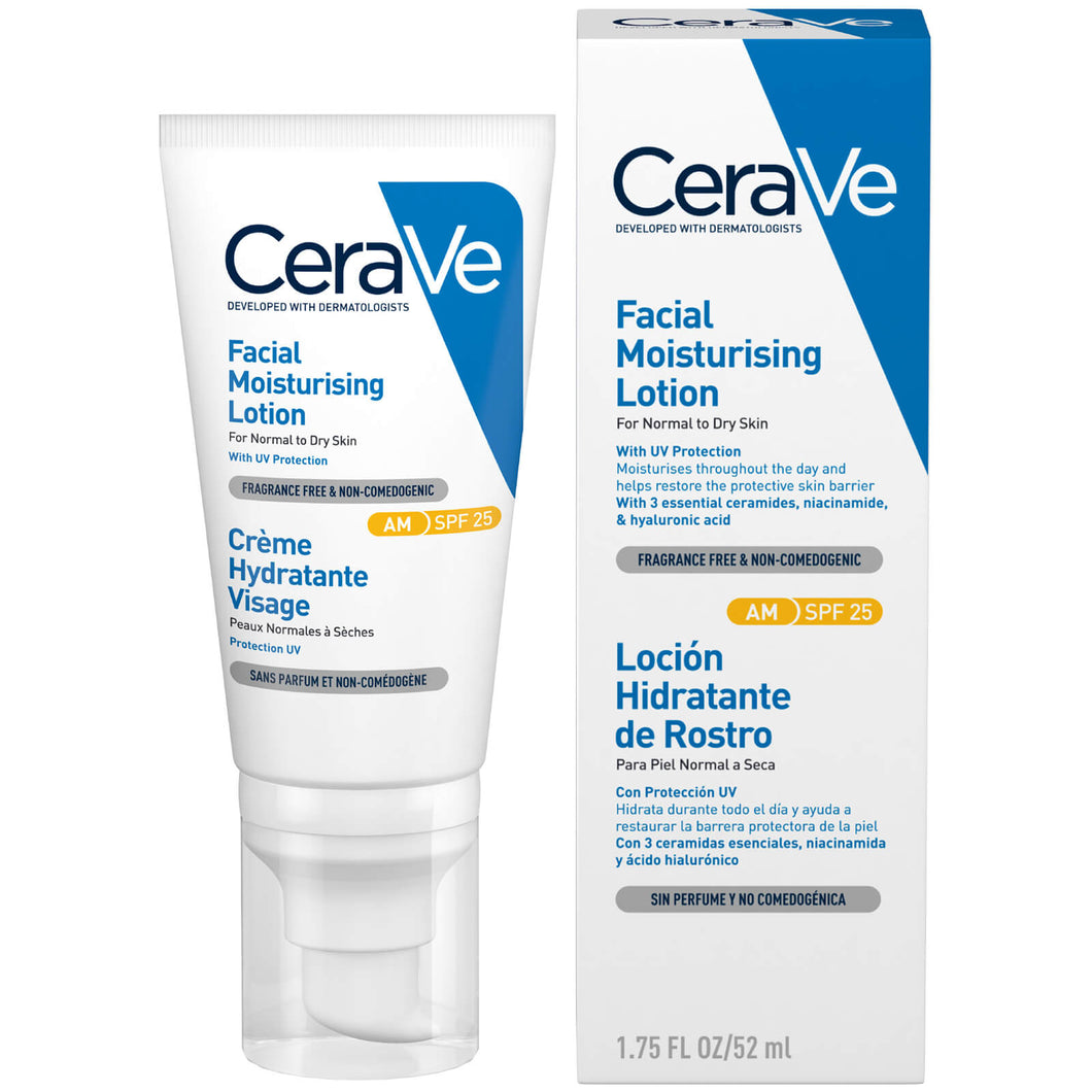 CeraVe AM Facial Moisturising Lotion (52ml)