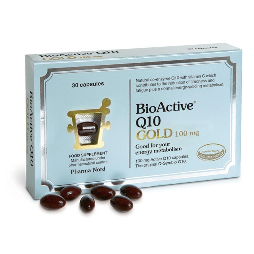 BioActive Q10 Gold 100 mg (30caps)