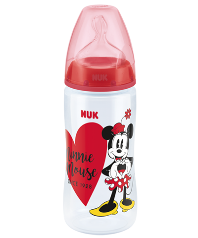 NUK Disney Mickey Mouse First Choice Plus Baby Bottle 300ml (6-18m)