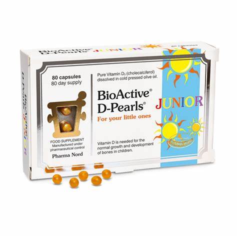 Bioactive Vitamin D Pearls Junior 80pk
