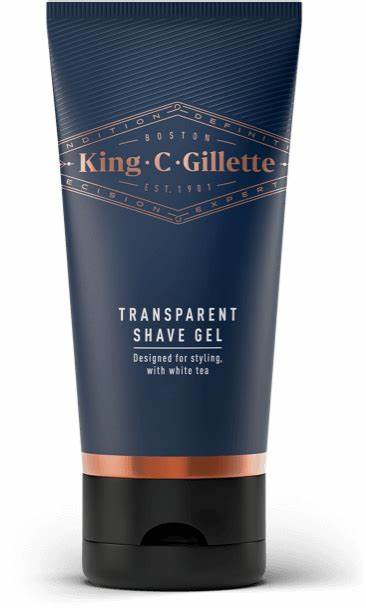 King C Gillette Transparent Shave Gel 150ml