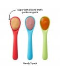 Load image into Gallery viewer, NUBY Silicone Spoons 3 Pack
