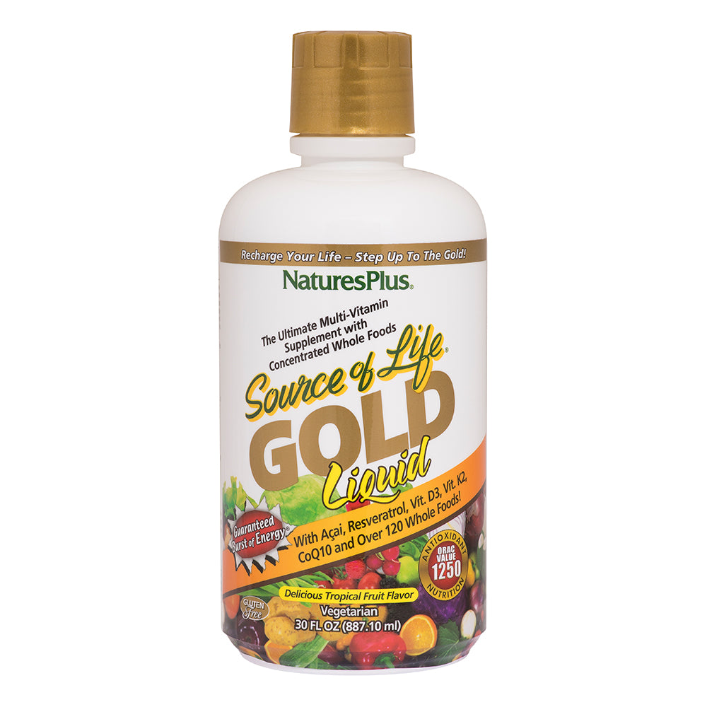 NaturesPlus - Source of Life® GOLD Liquid - Tropical Fruit